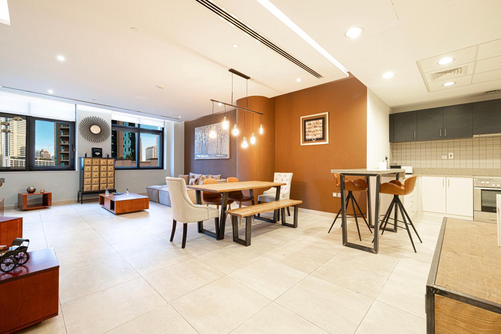 Apartment Koyo In The Heart Of Jbr Beach - 3Bdr Дубай Экстерьер фото